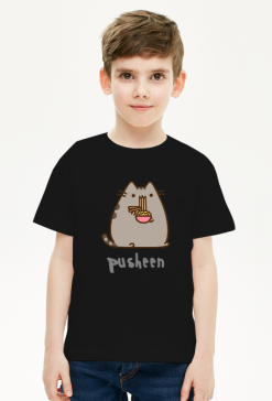 Chłopięcy T-Shirt Pusheen wzór 12