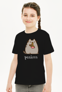 Dziewczęcy T-Shirt Pusheen wzór 12