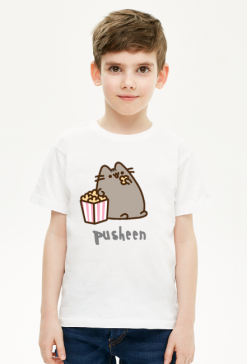 Chłopięcy T-Shirt Pusheen wzór 15