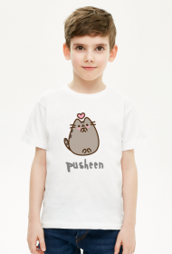 Chłopięcy T-Shirt Pusheen wzór 18