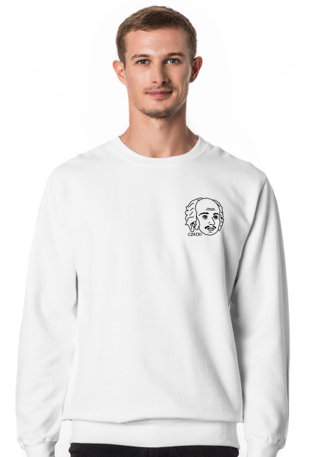 Bluza czacki męska biała