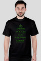 Keep Calm and smoke herb (man)