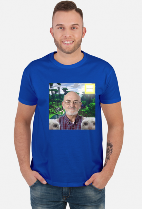 Zdjęcie dziadka z peja - koszulka