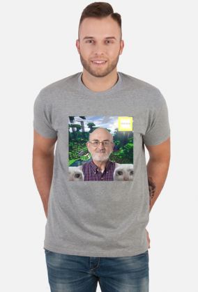 Zdjęcie dziadka z peja - koszulka