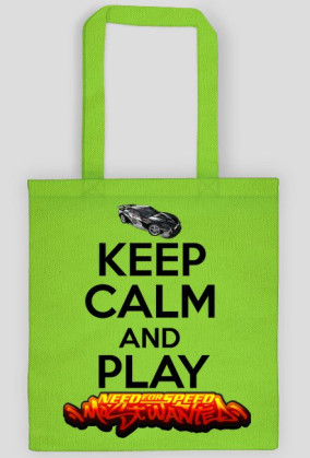 Keep Calm and NFS MW (eko bag)