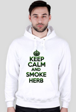 Keep Calm and Smoke Herb (man)