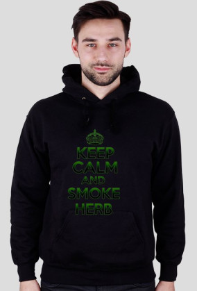 Keep Calm and Smoke Herb (man)
