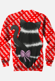 Neko x senpai Hoodie BK FP