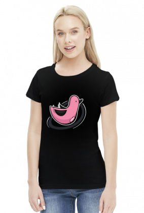 Bluzka - Różowy Ćwirek