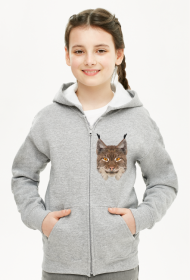 Bluza dziecięca 2 RYŚ (zamek)