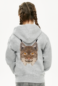 Bluza dziecięca 2 RYŚ (zamek)