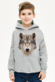 Bluza dziecięca WILK z kapturem