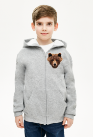 Bluza dziecięca MIŚ (zamek)