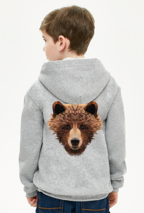 Bluza dziecięca MIŚ (zamek)