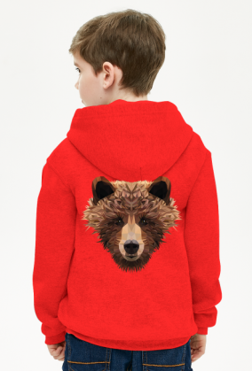 Bluza dziecięca MIŚ (zamek)