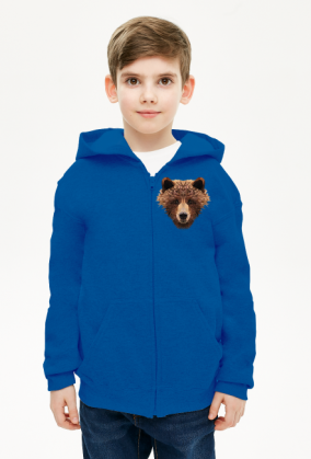 Bluza dziecięca MIŚ (zamek)