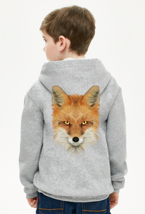 Bluza dziecięca LIS (zamek)