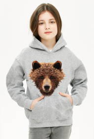 Bluza dziecięca 2 MIŚ z kapturem