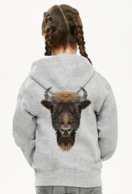 Bluza dziecięca 2 ŻUBR (zamek)