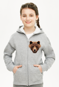 Bluza dziecięca 2 MIŚ (zamek)