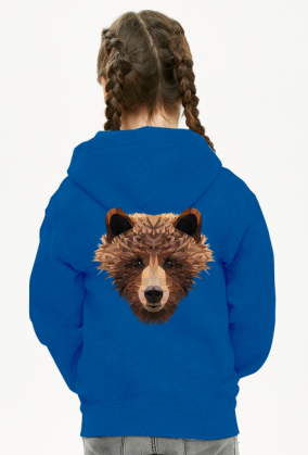Bluza dziecięca 2 MIŚ (zamek)