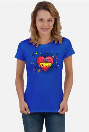 Koszulka Damska Girl Power