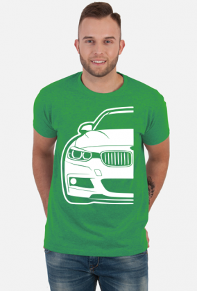 BMW F30 front (koszulka męska) jg