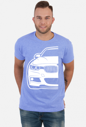 BMW F30 front (koszulka męska) jg
