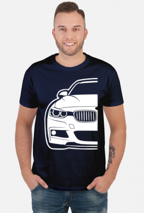 BMW F30 front (koszulka męska) jg
