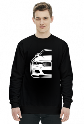 BMW F30 front (bluza męska klasyczna) jg