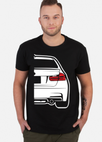 BMW F30 rear (koszulka męska) jg