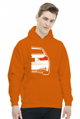 BMW F30 rear (bluza męska kaptur) jg