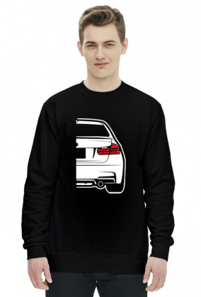 BMW F30 rear (bluza męska klasyczna) jg