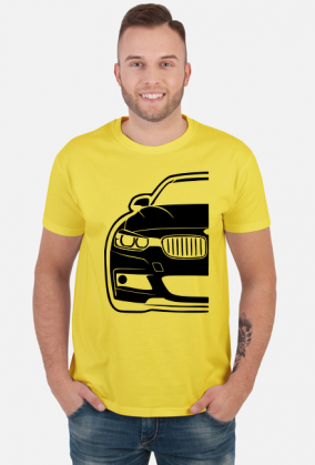 BMW F30 front (koszulka męska) cg