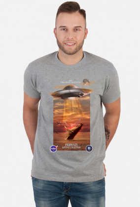 Ufo tshirt men kontakt z waleniem