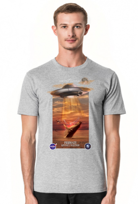 Ufo tshirt men kontakt z waleniem