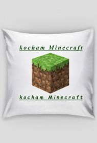 Kocham minecraft - poduszka