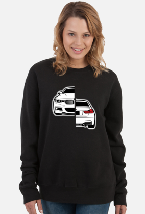 BMW F30 Front N Back (bluza damska klasyczna)