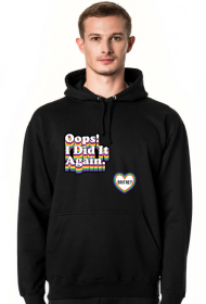 NEW COLLECTION - Oops!... PRIDE BY Britney Spears - bluza czarna - unisex