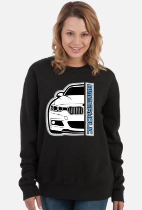 Bimmerholic F30 front (bluza damska klasyczna)