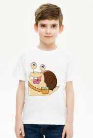 Ślimak Eugeniusz Koszulka Chłopięca