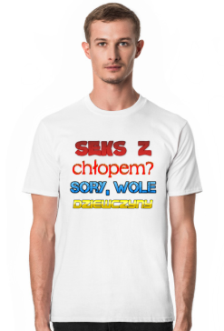 seks z chłopem - koszulka