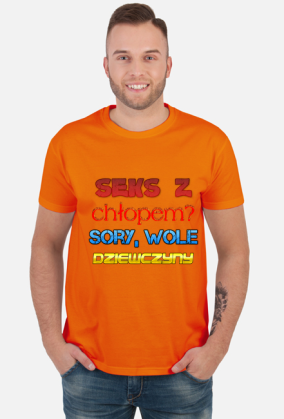 seks z chłopem - koszulka