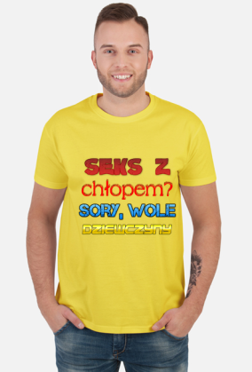 seks z chłopem - koszulka