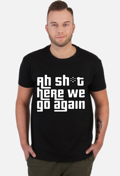 Tshirt męski GTA San Andreas Here we go again