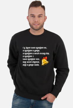 Bluza męska bez kaptura GTA San Andreas Big Smoke cytat
