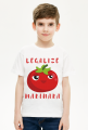 Koszulka Legalize Marinara - Pomidor