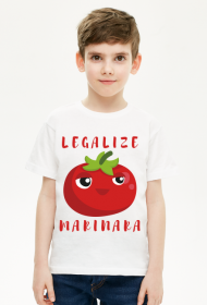 Koszulka Legalize Marinara - Pomidor