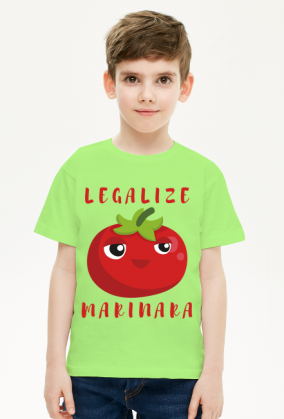Koszulka Legalize Marinara - Pomidor