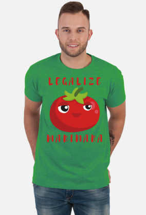 Koszulka Legalize Marinara - Pomidor